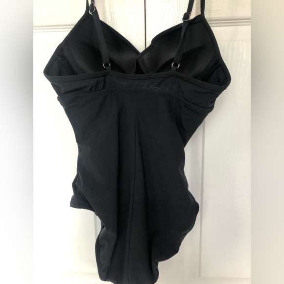 Black spanx small one piece swim. - Picture 2 of 6
